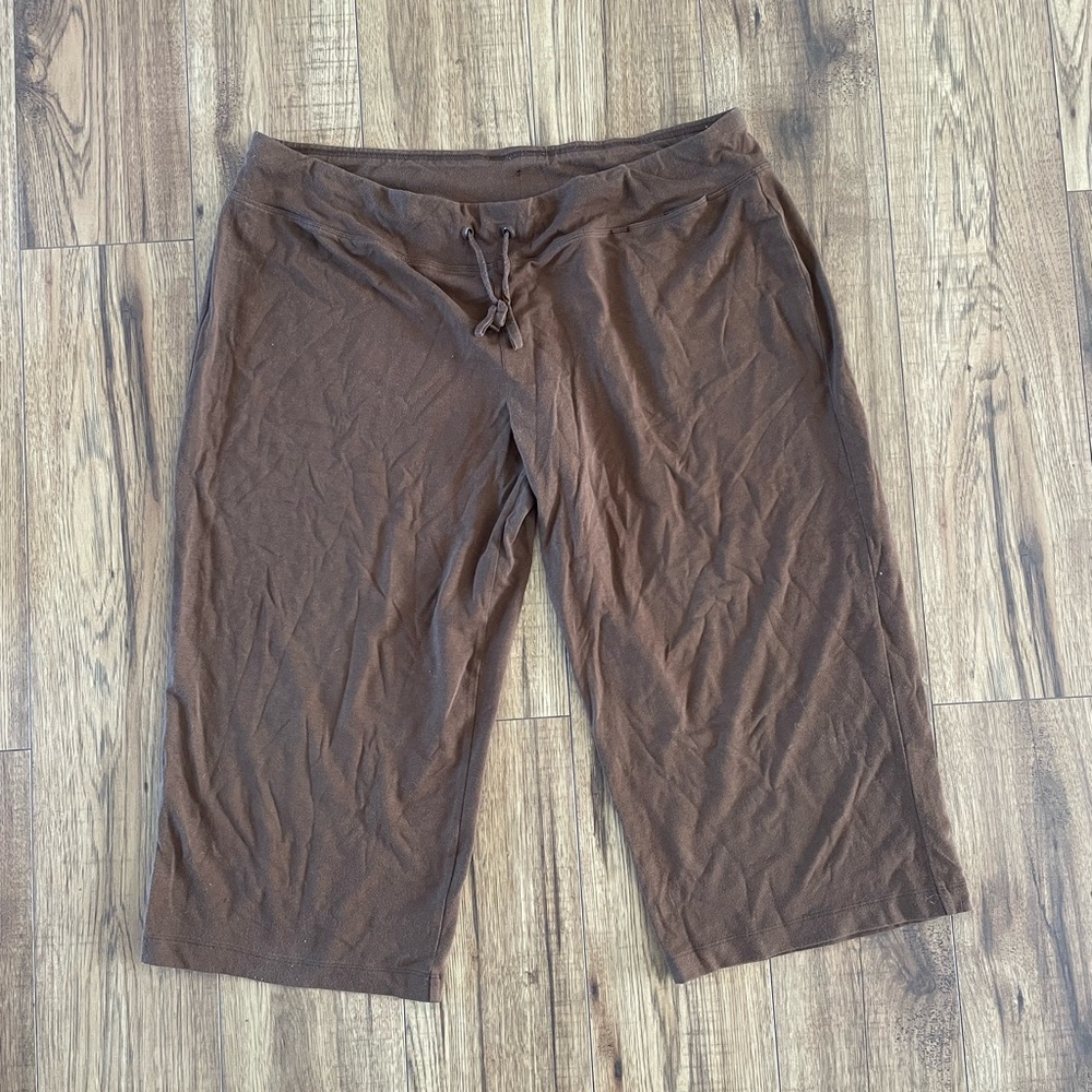Danskin Brown Wide Leg Pants